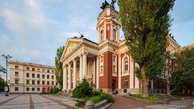 Ivan Vazov National Theatre which includes heritage architecture