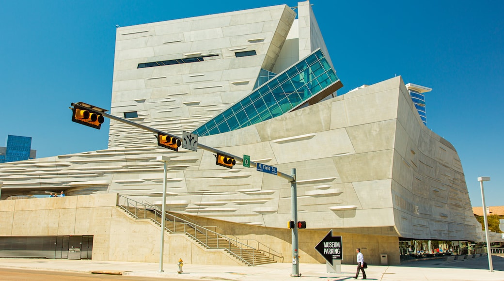Perot Museum of Nature and Science showing modern architecture