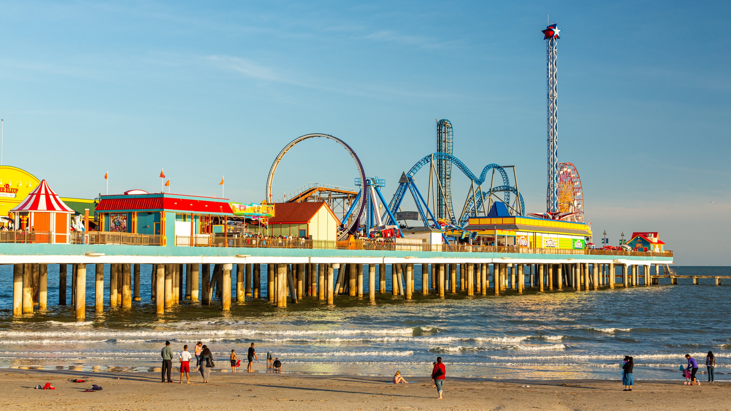 Texas Galveston Beach