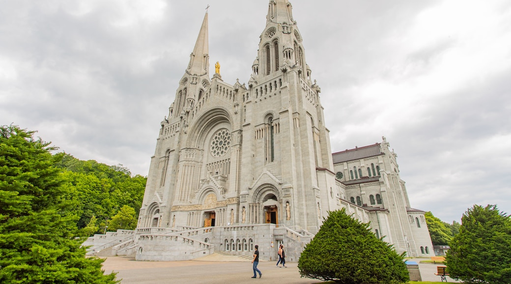 Basilica of Sainte-Anne-de-Beaupré showing heritage architecture and a church or cathedral