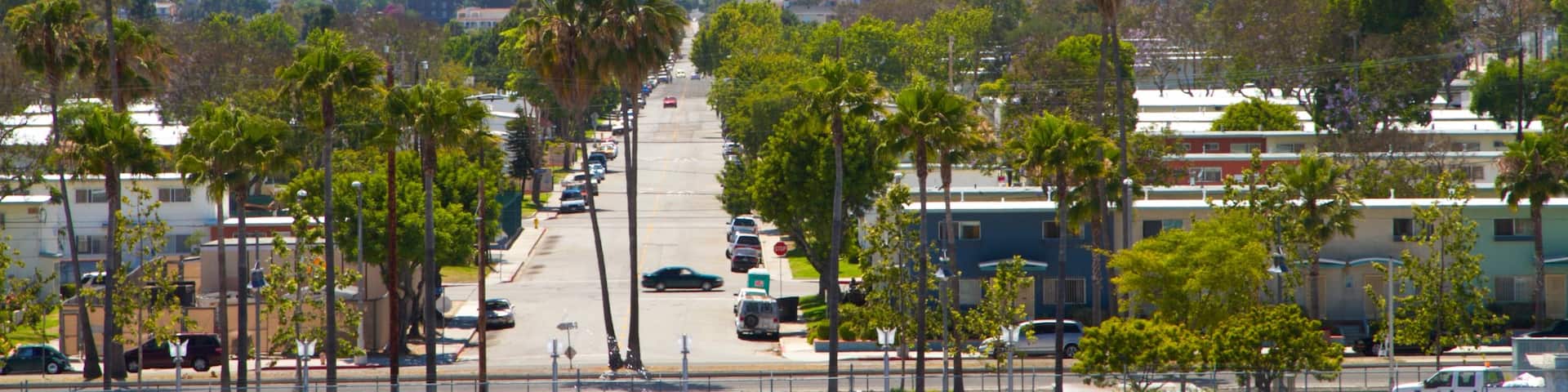 San Pedro which includes a city and street scenes