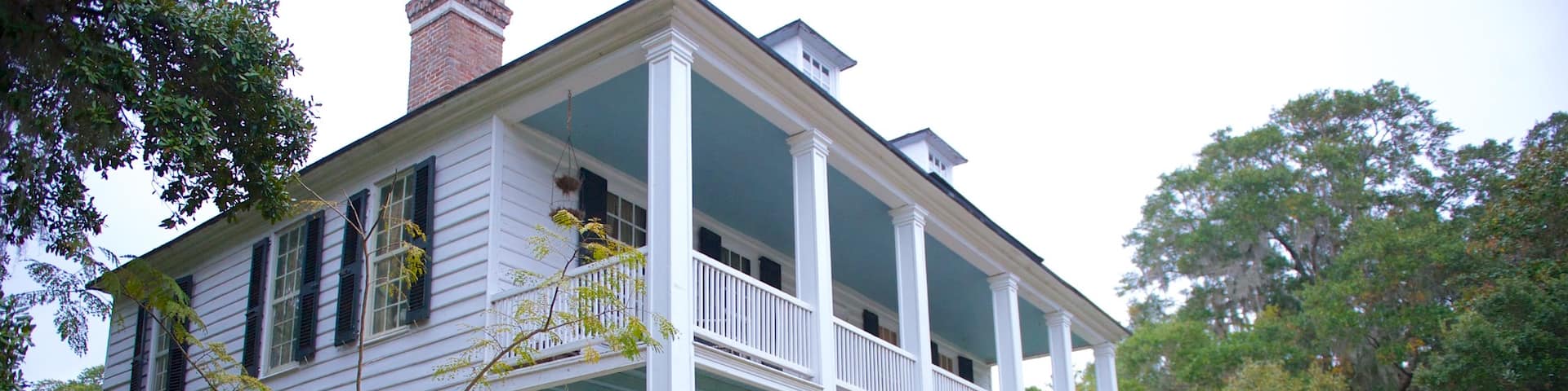 Hopsewee Plantation featuring heritage elements and a house