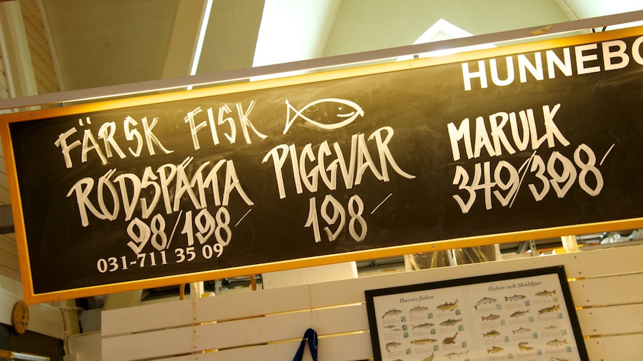 Fish Market featuring markets and signage
