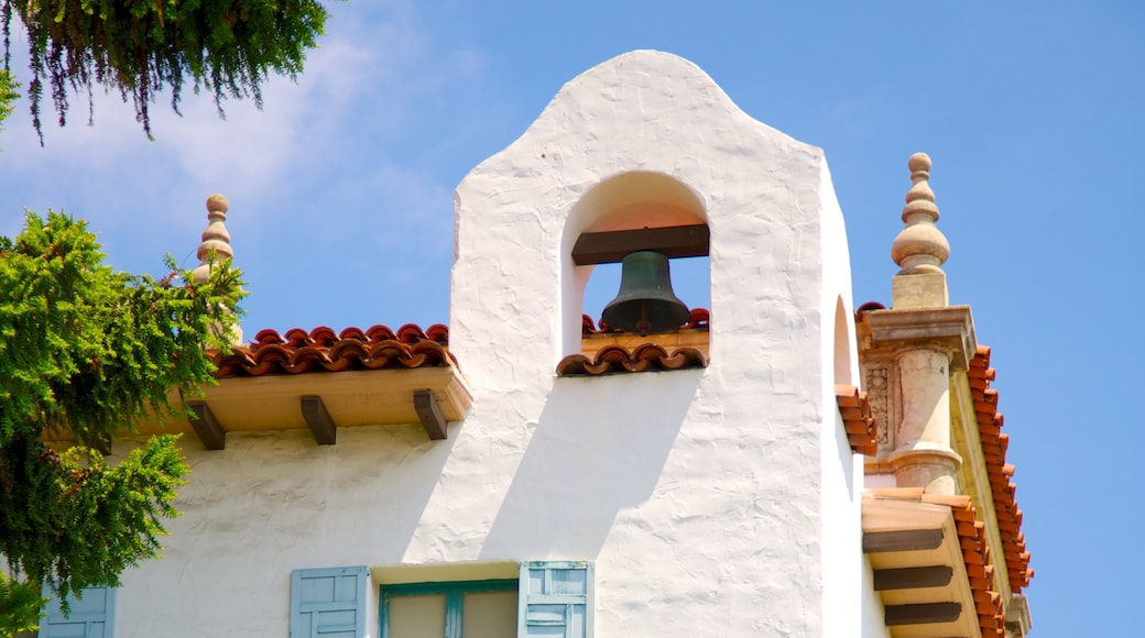 Santa Barbara County Courthouse toont een huis