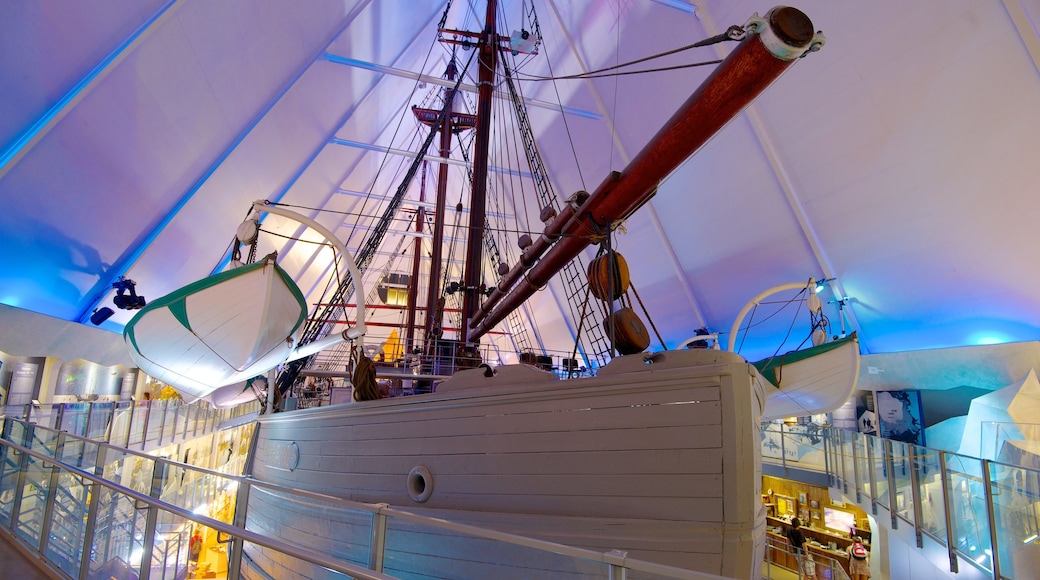 Fram Museum showing interior views