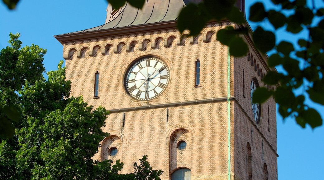 Oslo Cathedral showing a church or cathedral and heritage architecture