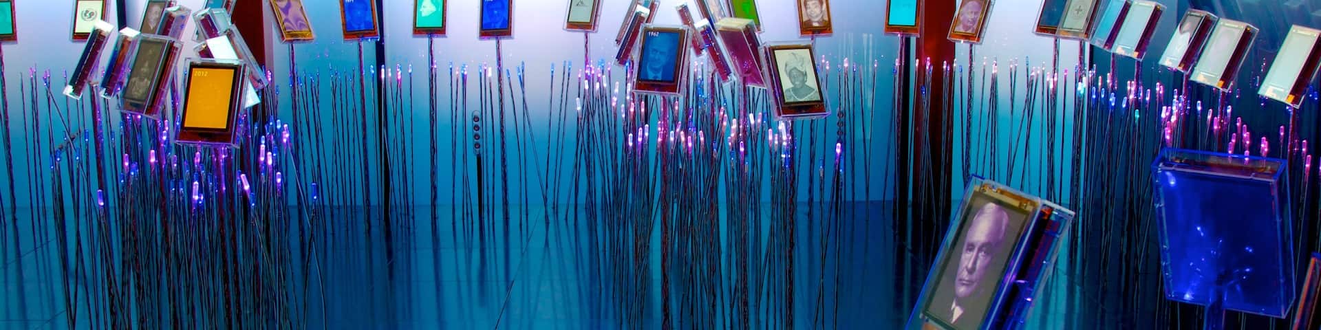 Nobel Peace Center featuring interior views