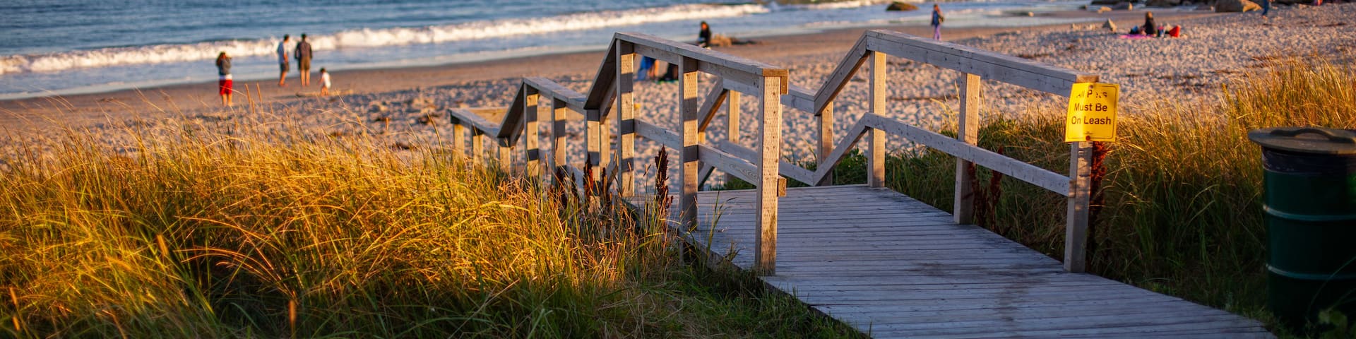 Crystal Crescent Beach featuring a sunset, general coastal views and a sandy beach