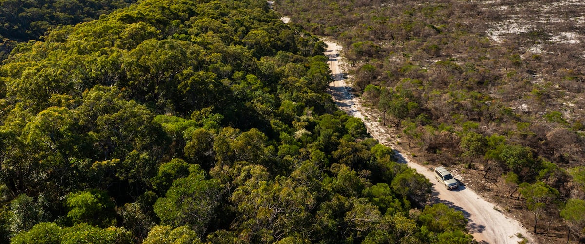 Byfield National Park which includes landscape views and tranquil scenes