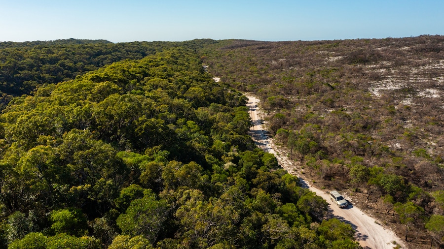 Byfield National Park which includes landscape views and tranquil scenes