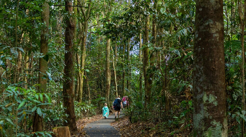 Wooroonooran which includes a garden and forests as well as a family