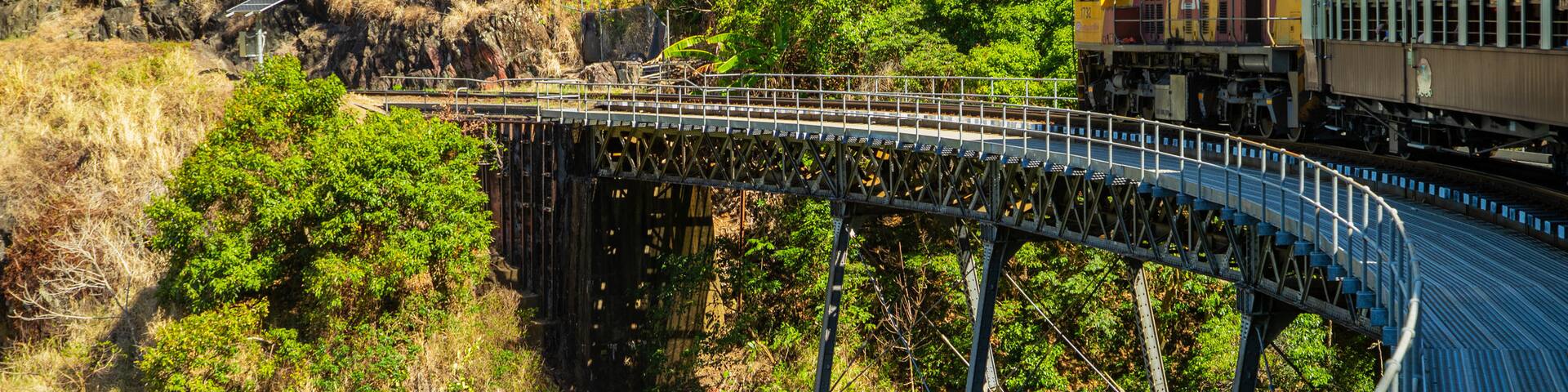 Mareeba Shire showing railway items and tranquil scenes