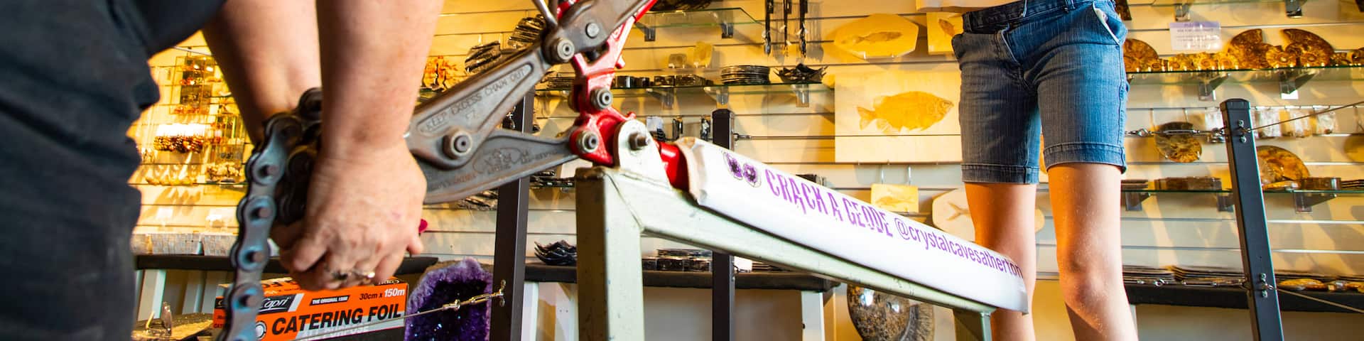 Crystal Caves as well as an individual femail