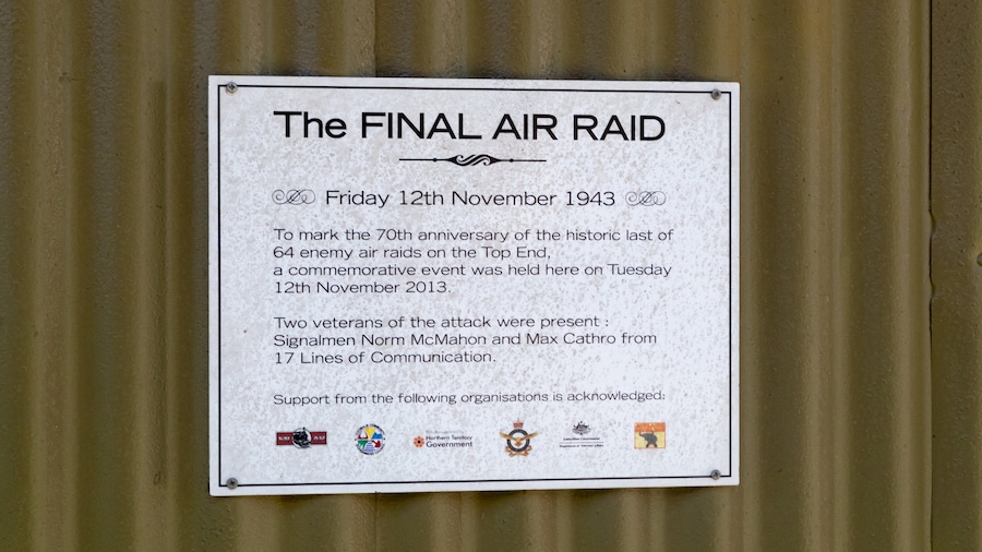 Adelaide River Railway Museum which includes signage