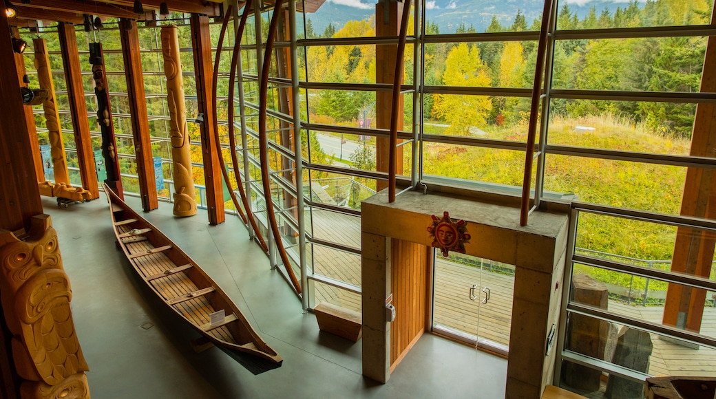 Blackcomb featuring interior views