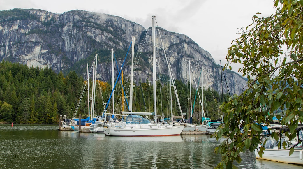 Squamish which includes a bay or harbor