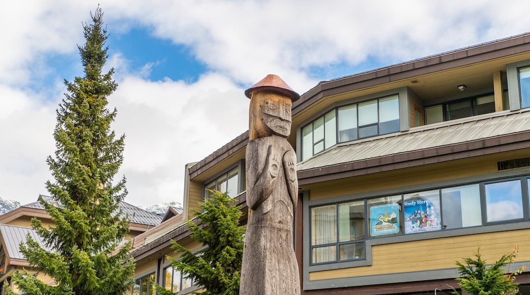 Whistler Visitor Centre showing indigenous culture