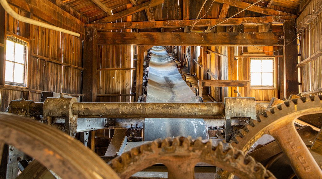 Atlas Coal Mine National Historic Site featuring heritage elements and interior views