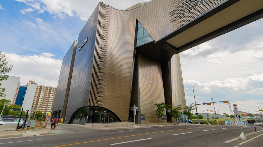 Studio Bell which includes modern architecture