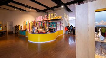 TELUS Spark which includes interior views and signage