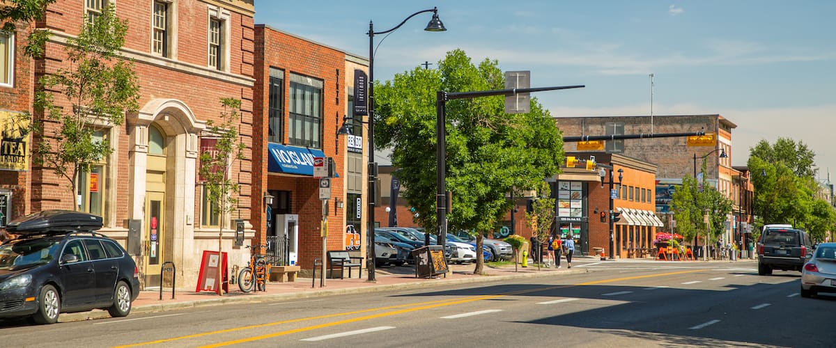 Inglewood which includes a small town or village