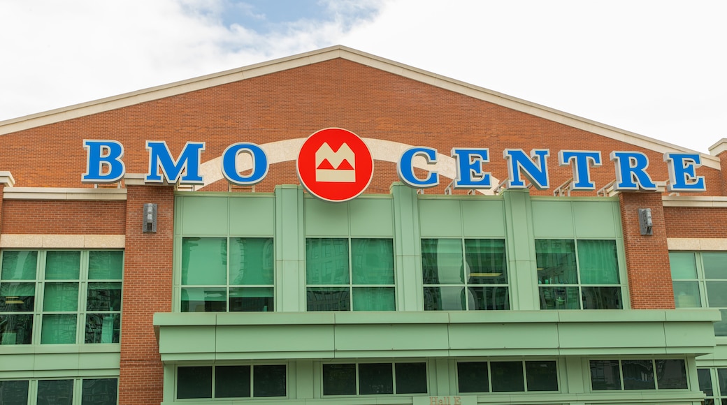 BMO Centre which includes signage