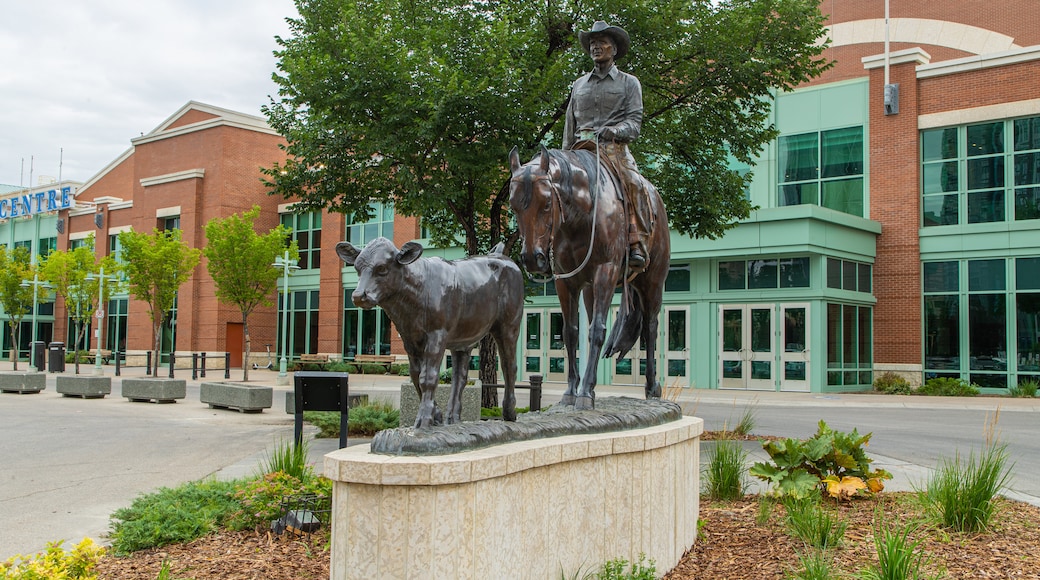 BMO Centre showing a statue or sculpture