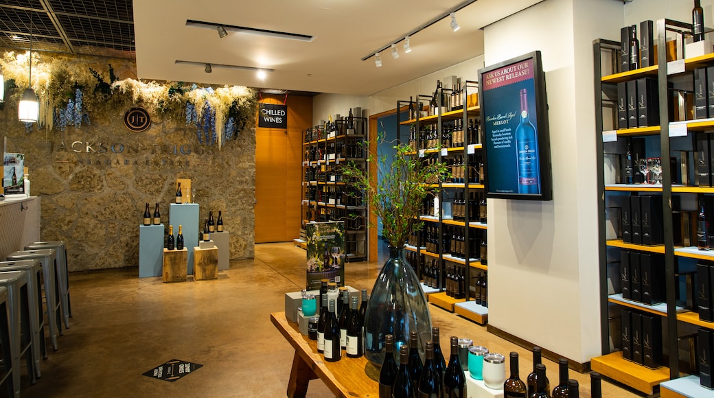 Jackson-Triggs Winery which includes interior views