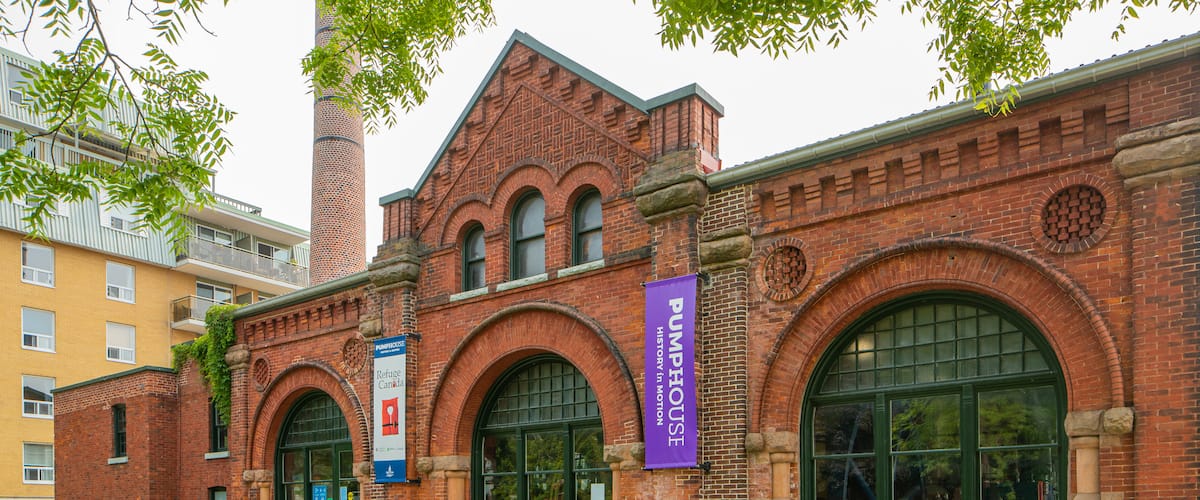 Pump House Steam Museum which includes heritage architecture