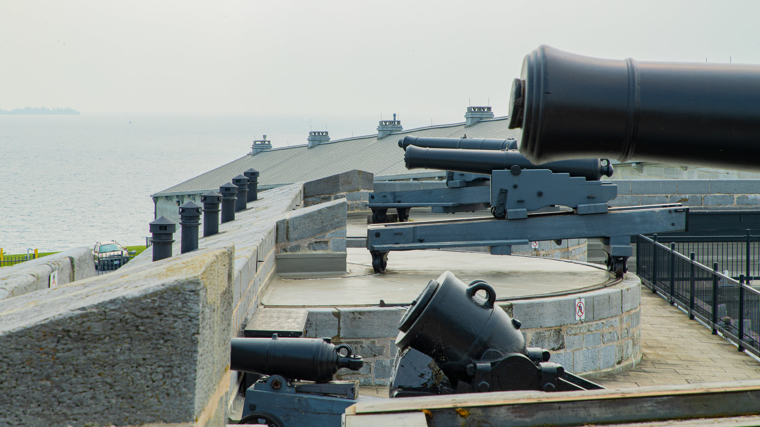 Fort Henry which includes military items and heritage elements