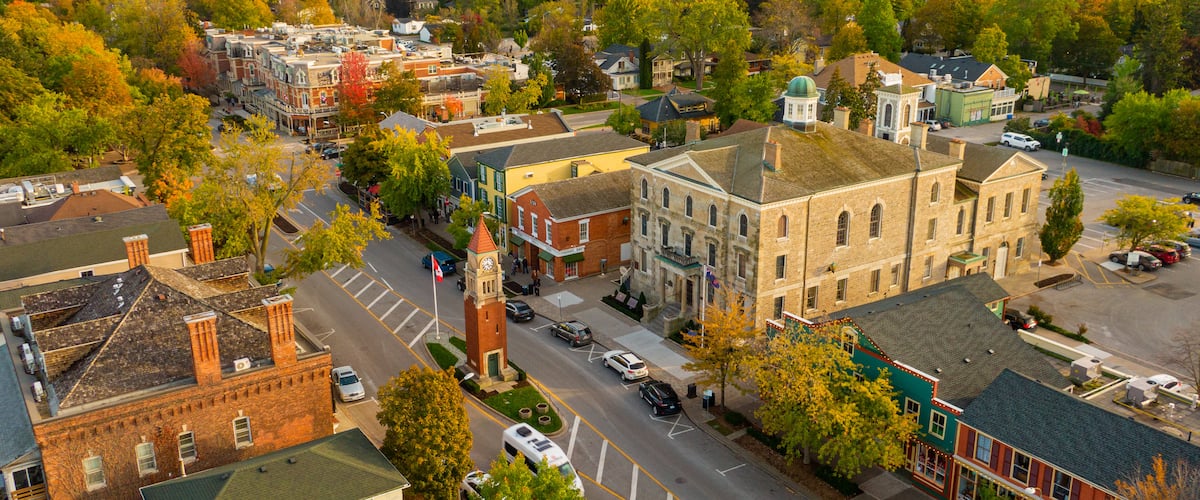 Old Town Historic District which includes a small town or village