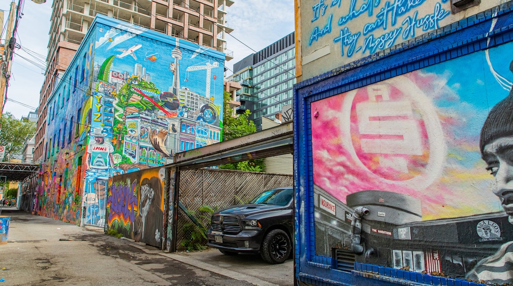 Rue artistique Graffiti Alley