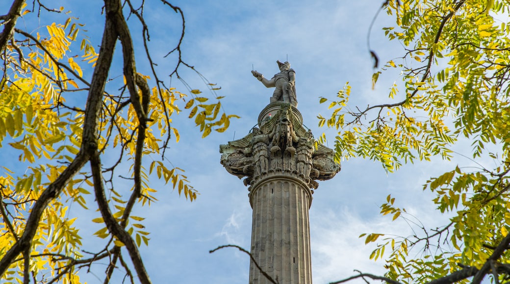 Brock\'s Monument which includes heritage elements