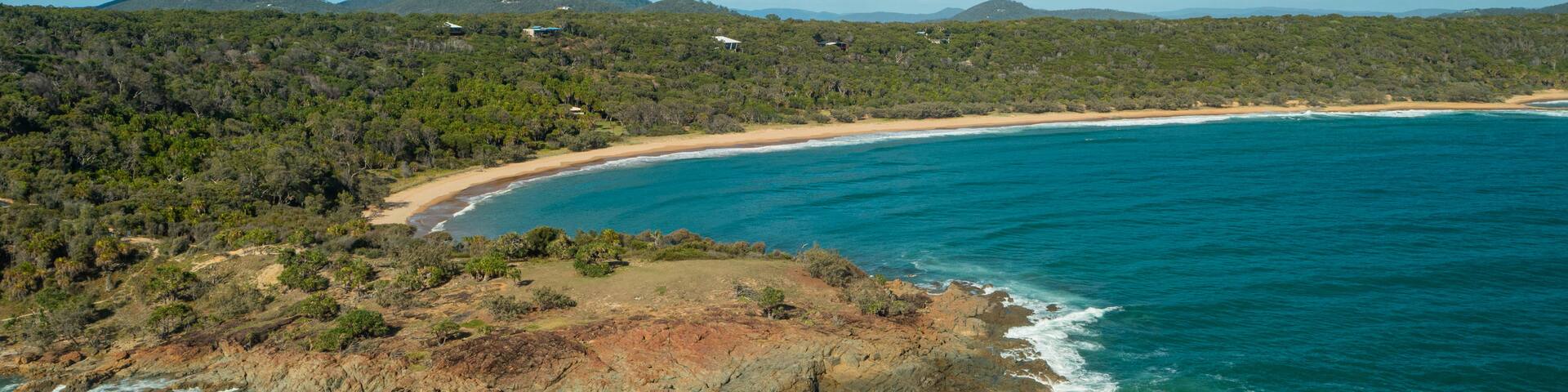Red Rock Walking Trail featuring landscape views and general coastal views