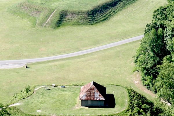 Tuscaloosa mit einem Park und Haus