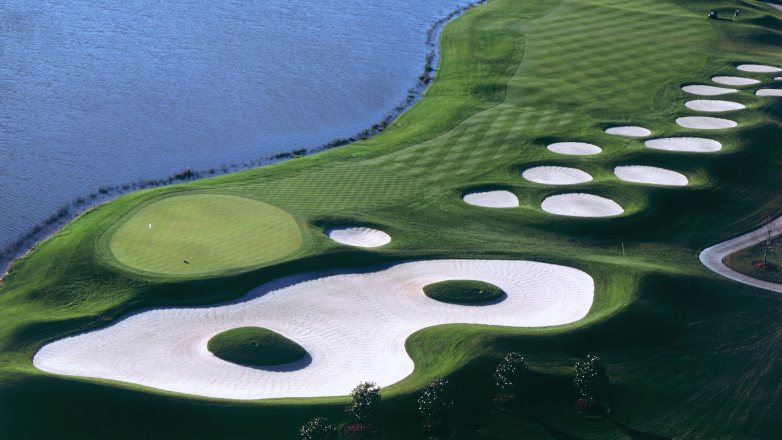 Falcon\'s Fire Golf Club which includes a lake or waterhole and golf