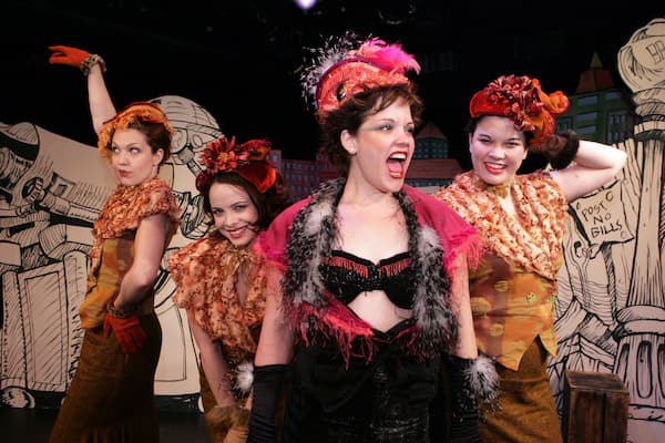 Orlando featuring performance art and theatre scenes as well as a small group of people