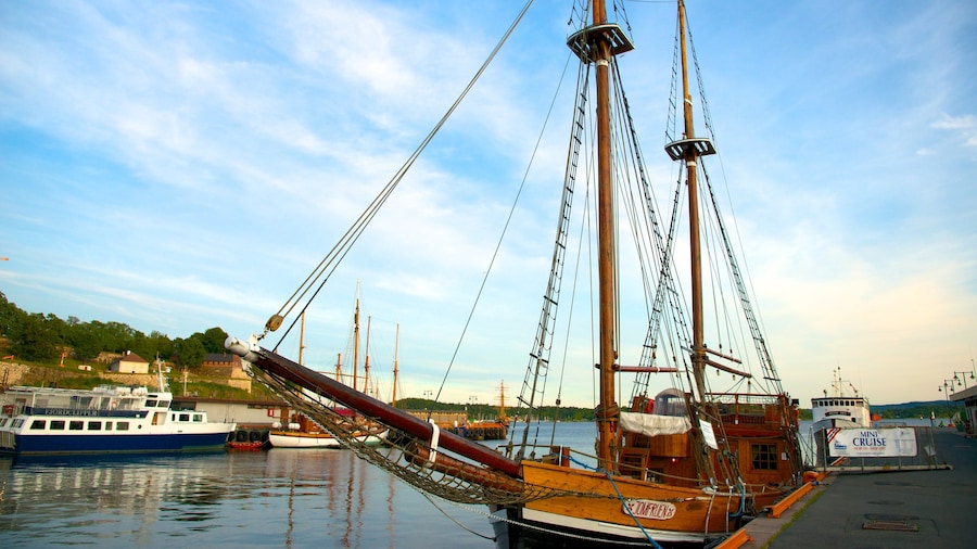 Oslo qui includes vues littorales et marina