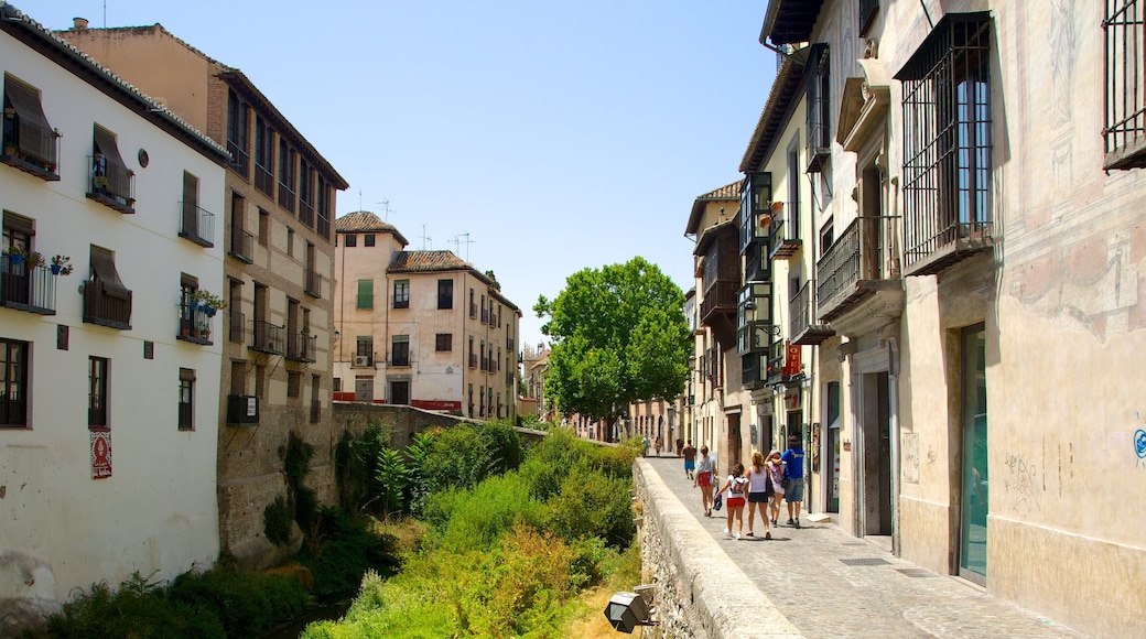 Granada featuring a city and street scenes