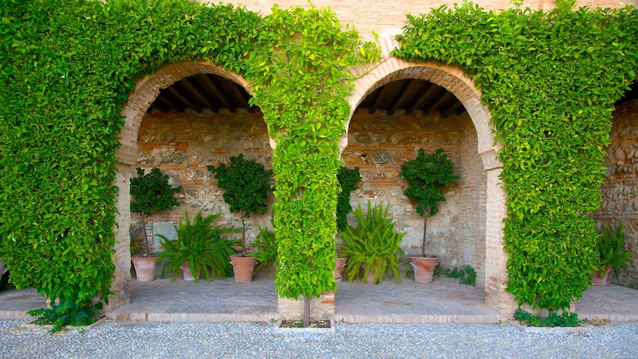 Generalife som viser et slot