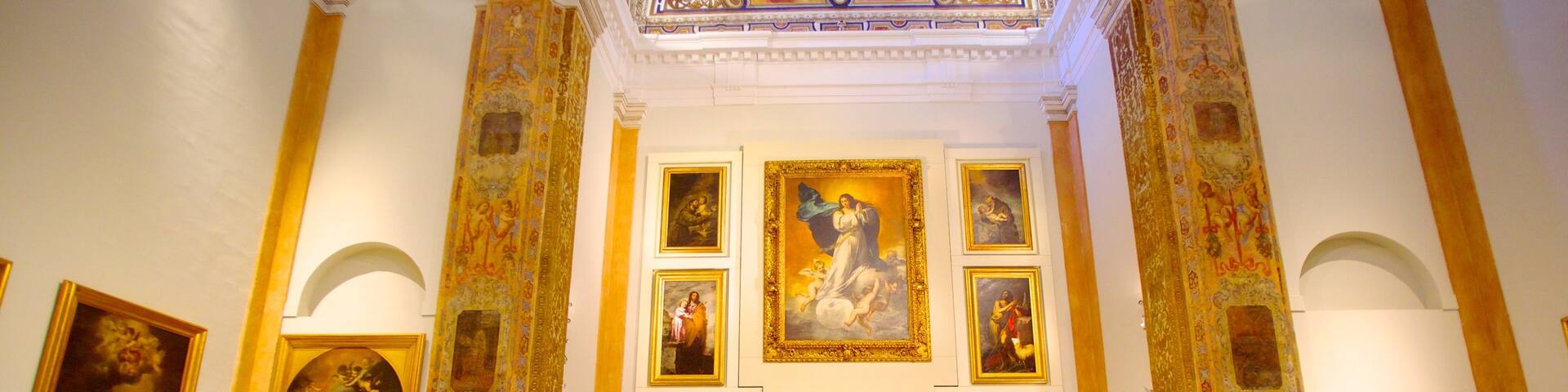 Museum of Fine Arts showing art and interior views