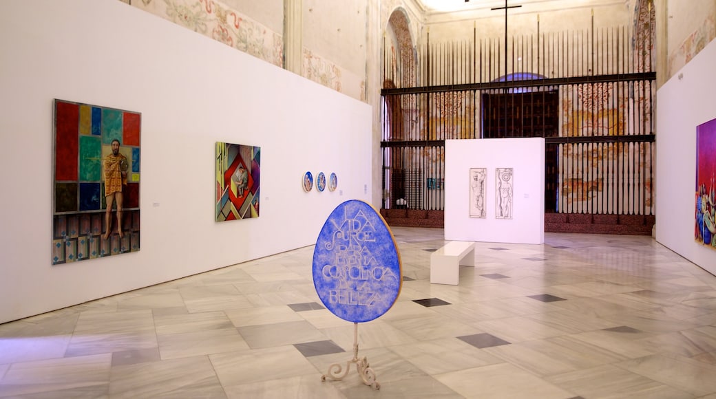 La Cartuja which includes interior views and art