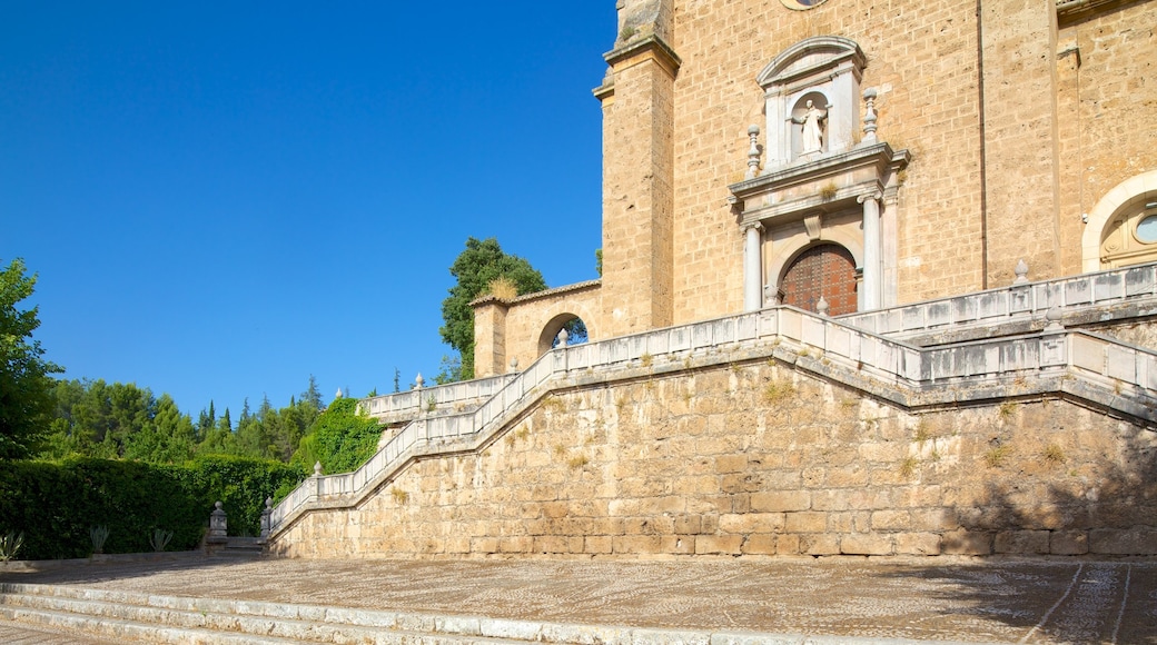 Granada Charterhouse featuring a church or cathedral, religious elements and heritage architecture