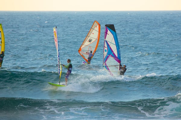 Hookipa Beach Park which includes windsurfing and surf