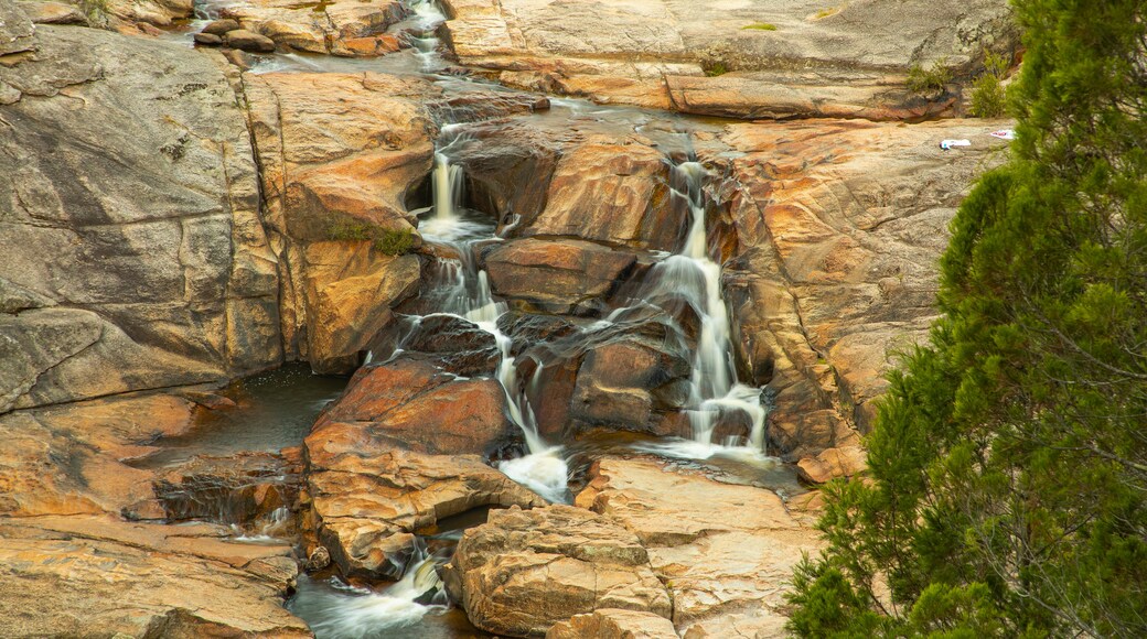 Woolshed Falls featuring a river or creek