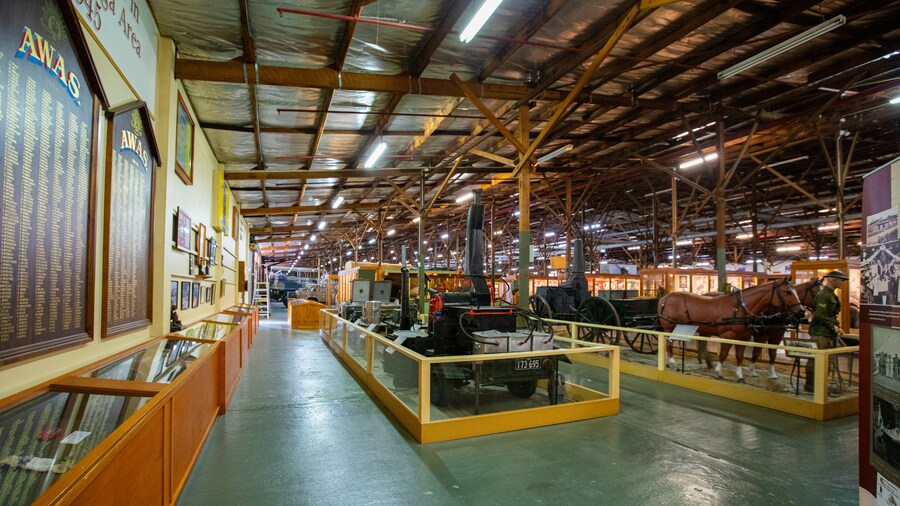 Army Museum Bandiana which includes interior views