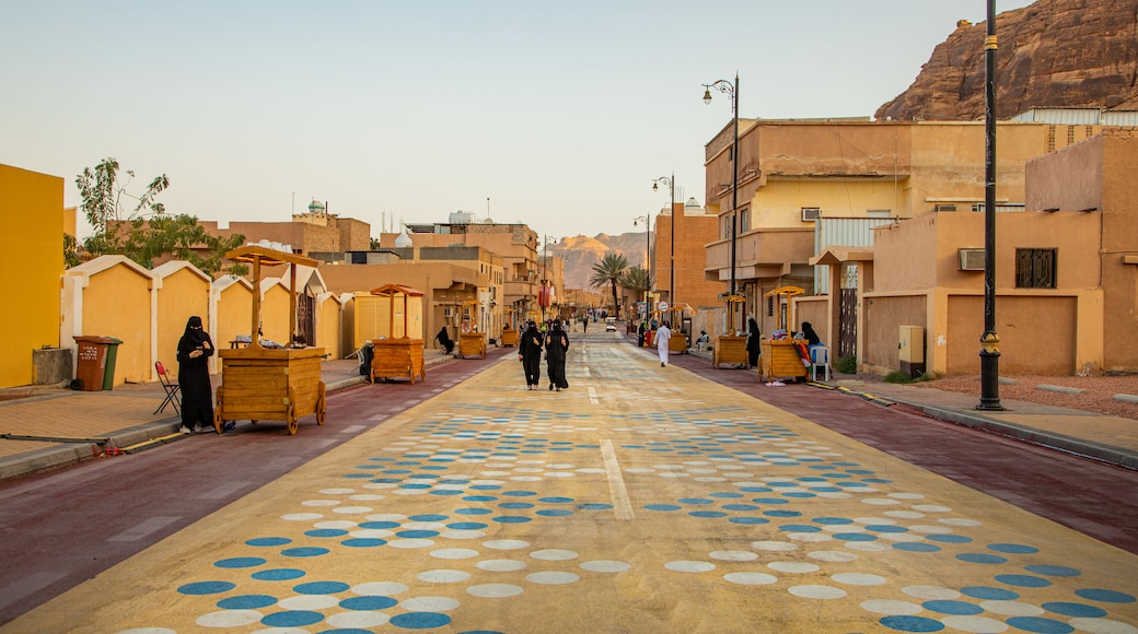 Al Jadidah which includes street scenes