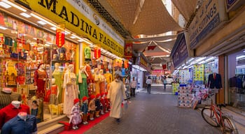 Bab Al Bahrain which includes street scenes and markets