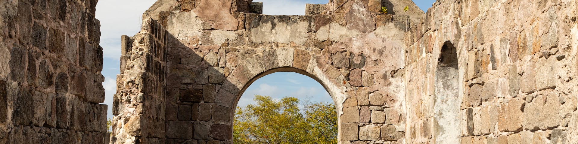 Cottle Church showing a ruin and heritage elements