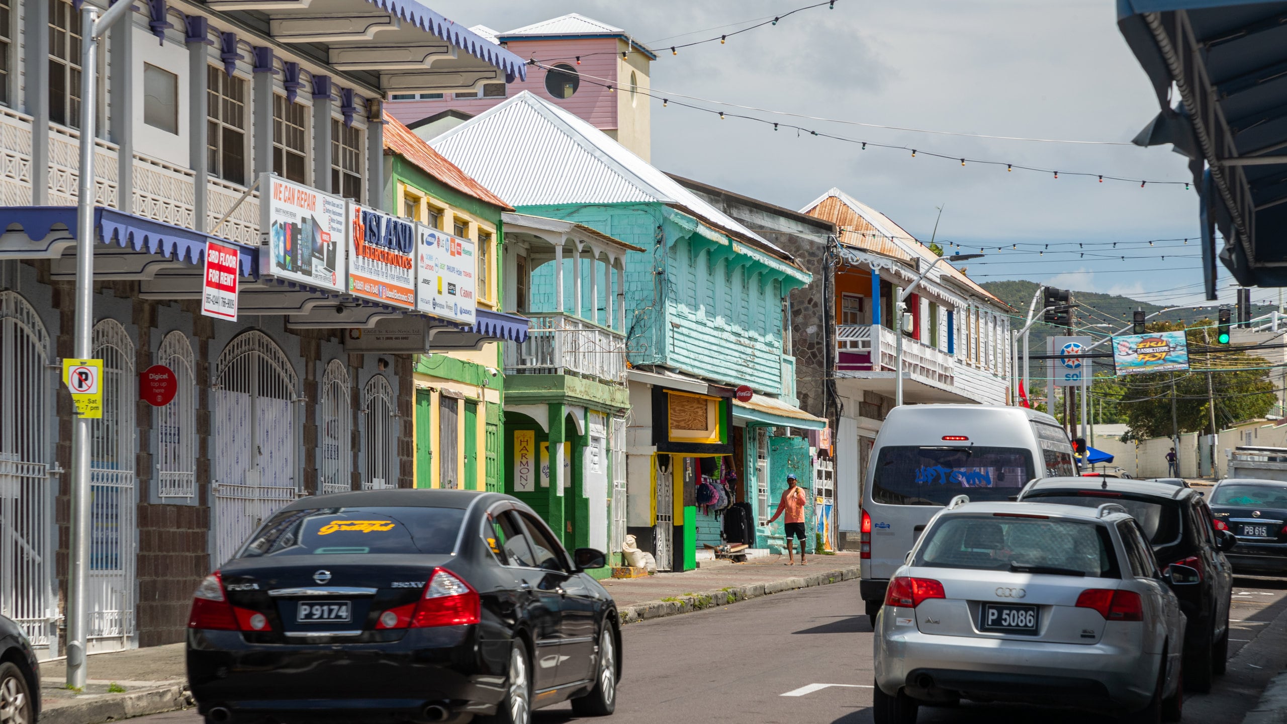 Basseterre which includes a small town or village